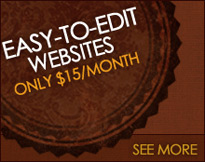 Easy-to-edit church websites starting at only $15 per month